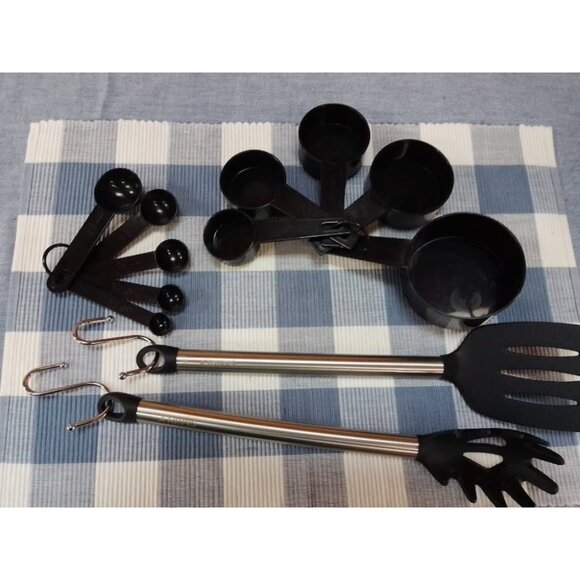 Smirly Silicone Utensils Set with Holder Kitchen Tools for Nonstick Cookware - Picture 9 of 16